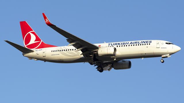 TC-JVH:Boeing 737-800:Turkish Airlines